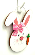 Load image into Gallery viewer, Bunny w/ Face Ornament Easter Signs