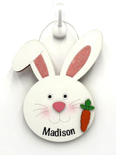 Load image into Gallery viewer, Bunny w/ Face Ornament Easter Signs
