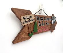 Load image into Gallery viewer, Happy Camping Arrow Signs
