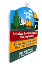 Load image into Gallery viewer, Backyard Rules Signs
