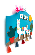 Load image into Gallery viewer, Llama Girl's Room Signs
