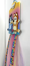 Load image into Gallery viewer, Bluey &amp; Bingo Bow Holder Girl's Room Signs
