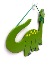 Load image into Gallery viewer, Long Neck Dino Boy's &amp; Girl's Room Signs
