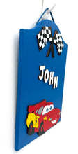 Load image into Gallery viewer, Cars Boy's &amp; Girl's Room Signs
