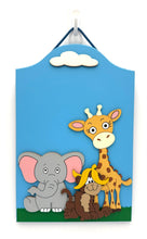 Load image into Gallery viewer, Elephant &amp; Giraffe Boy's &amp; Girl's Room Signs
