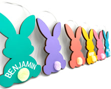 Load image into Gallery viewer, Bunny Silhouette Ornament
