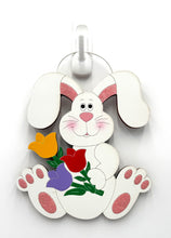 Load image into Gallery viewer, Bunny w/ Tulips Easter Signs
