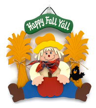 Load image into Gallery viewer, Scarecrow Splits Fall Signs
