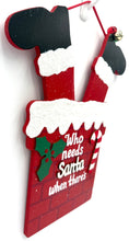 Load image into Gallery viewer, Santa Chimney Christmas Signs
