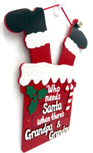 Load image into Gallery viewer, Santa Chimney Christmas Signs
